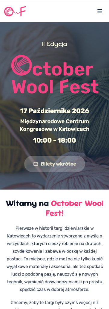 October Wool Fest - Festiwal Rękodzieła